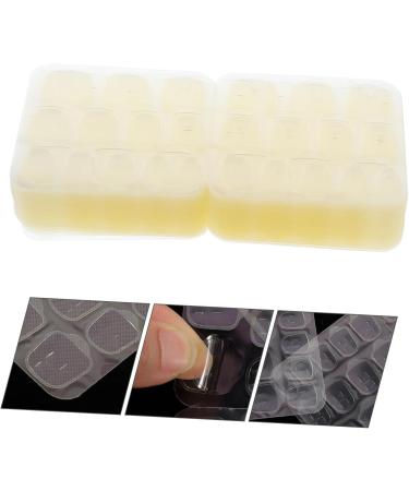  FRCOLOR FRCOLOR 100 Sheets Nail Gel Glue Nail Glue for Artificial Nails Double-Sided Nail Stickers Double-Sided Tape Nail Sticker Nail Glue Self-Adhesive Nail Sticker Silica Gel - Buy Online on GoSupps.com