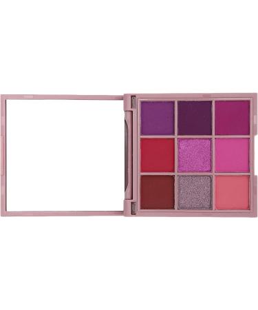 Matte Eyeshadow Cosmetics Safe Portable Pigmented Eyeshadow Palette Long Lasting Professional for Women for Travel (M9-8) - Buy Online on GoSupps.com