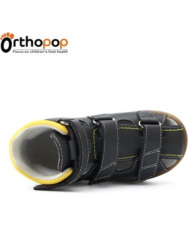 Orthopedic Toddler Sandals with Arch & Ankle Support - Size 6.5 High Back Corrective Shoes - Buy Online on GoSupps.com