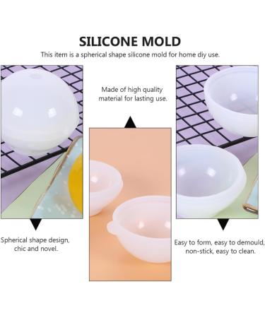 COHEALI Spherical Mold Round Silicone Molds Clear Epoxy Silicone Pendant DIY Tool Supplies Manual Necklace - Buy Online on GoSupps.com
