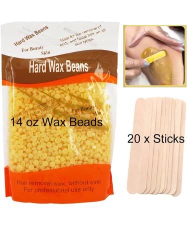 iMeshbean Professional Double Pot Wax Warmer for Salon Paraffin Spa with 14OZ Honey Wax Beads - Buy Online on GoSupps.com