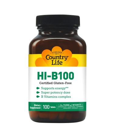 Country Life HI-B100 100 Tablets