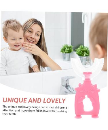 Magiclulu 24-Pack U-Shaped Soft Children's Toothbrushes - Gentle Cleaning for Kids' Dental Care - Buy Online on GoSupps.com