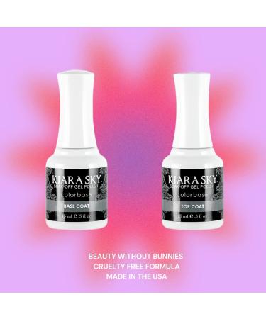 Kiara Sky Soak Off Gel Polish 0.5 fl oz (Top + Base Duo) - Professional Nails - Buy Online on GoSupps.com