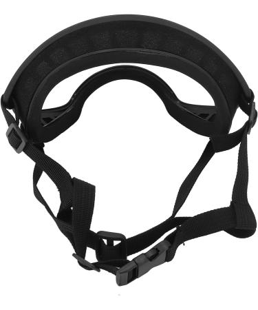 Socobeta Dog Goggles - Anti-UV Pet Sunglasses with Adjustable Strap | Black Frame, Transparent Lenses - Buy Online on GoSupps.com