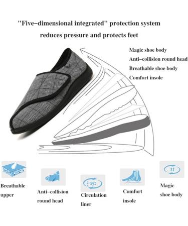 Shop Orthopedic Diabetic Shoes for Women & Men | Adjustable Plantar Fasciitis Slippers for Sensitive & Swollen Feet - Buy Online on GoSupps.com
