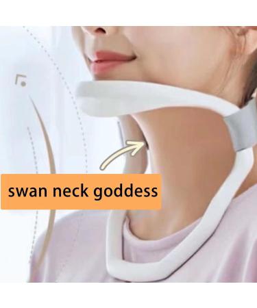 10 Neck Corrector | Comfortable Neck Brace for Men Cervical Traction Neck Shoulder Relaxer Traction Device Improving Forward Head Posture for Home Work School N 10 Pcs White Strap Neck Brace - Buy Online on GoSupps.com