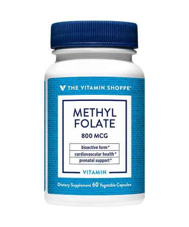 The Vitamin Shoppe Methylfolate for Women's Health Prenatal Support (60 Vegetable Capsules)