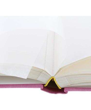 Goldbuch 24185 Taufalbum Lovely - 25x25 cm Pink Photo Album with 60 White Pages & Pergamine Cutting Leaves | Perfect for Baptism Memories - Buy Online on GoSupps.com