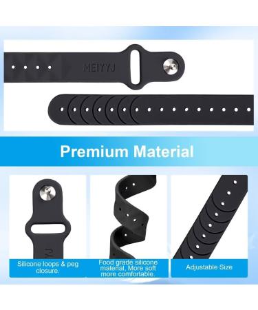 Meiyyj Travel Sickness Tapes for Adults & Children | Adjustable Acupressure Bracelets for Nausea Relief | Natural Black Anti-Motion Sickness Solution - Buy Online on GoSupps.com