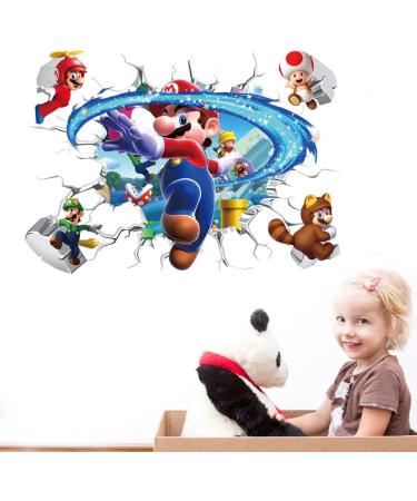 Cartoon Wall Stickers Boys Girls Self-Adhesive Decal for Bedroom Living Room Decor - 40X60cm - Buy Online on GoSupps.com