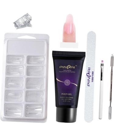Housoutil 3 Sets Nail Extension Glue Set Nail Builder Gel Kit Nail Art Extension Kit Gel Manicure Nail Tools Manicure Kit Nail Polish Kit Manicure Extension Kit Sanding Bar Plastic Lengthen - Buy Online on GoSupps.com