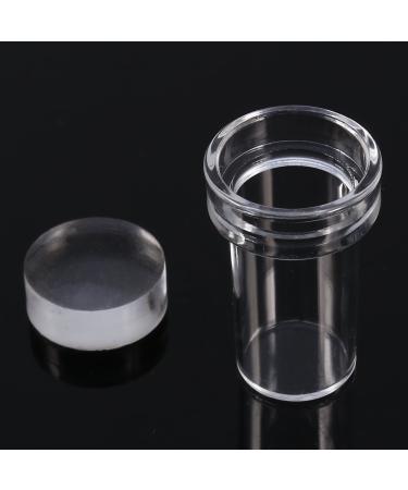 Buy Fashionable Transparent Silicone Nail Art Stamper & Scraper Set for Unique Manicures - International Shipping Available - Buy Online on GoSupps.com