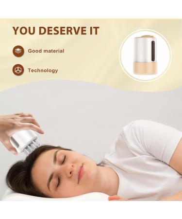 2-in-1 Electric Head Massage Brush & Scalp Massager | Hair Oil Applicator for Effective Hair Treatment - Buy Online on GoSupps.com