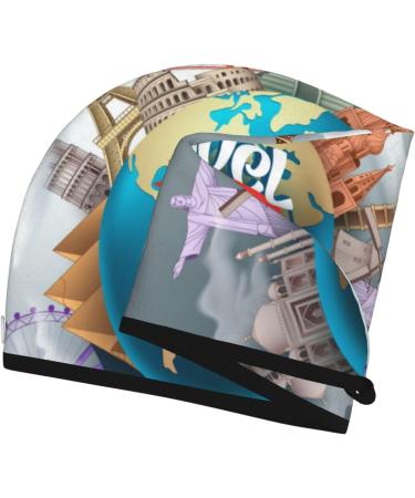 Super Absorbent Microfiber Hair Towel Wrap for Women - Quick Dry Coral Velvet Hair Cap | Ideal for Long Curly & Thick Hair - Buy Online on GoSupps.com