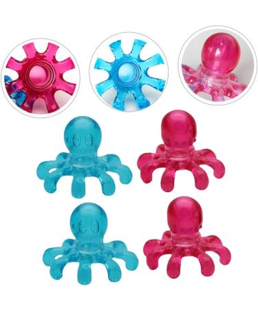 Magiclulu Portable Massage Device - 4-Piece Scalp & Head Massager for Hair Care | Travel-Friendly Tingling Head Scratcher | Premium Accessories 11.00x8.50cm - Buy Online on GoSupps.com