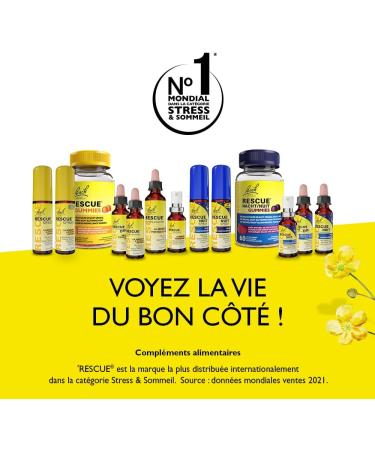 Rescue Pastilles Citron La s r nit port e de main formule sans alcool Compl ment alimentaire 1 Bo te de 50 gr (Lot de 2) - Buy Online on GoSupps.com