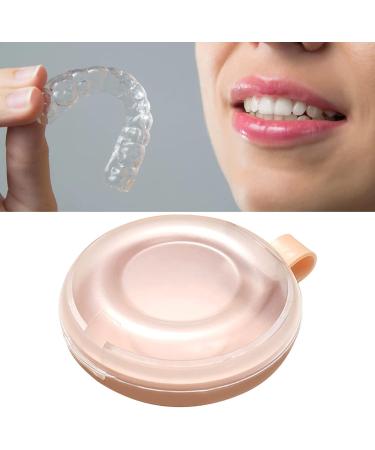 Tnfeeon Braces Storage Box - Dustproof Orthodontic Holder for Home - Pink | International Shipping - Buy Online on GoSupps.com