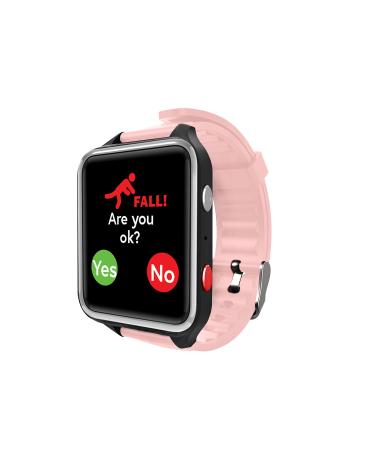 CPR GUARDIAN III - Fall Alarm for Elderly - GPS Tracker for Elderly - SOS Alarm Call Button with 2-Way Calling - Personal Alarm for Elderly - Dementia Tracker Pink - Buy Online on GoSupps.com