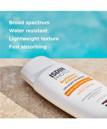 ISDIN Sunscreen & Vitamin C Serum Bundle: Eryfotona Actinica Mineral Sunscreen & Flavo-C Ultraglican Ampoules - Buy Online on GoSupps.com