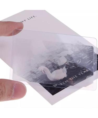 Taianji 10-Piece Credit Card Size Fresnel Magnifier Ideal for Seniors & Osteo Reading | Portable Reading Aid for Books & Newspapers (8.5 x 5.5 cm) - Buy Online on GoSupps.com