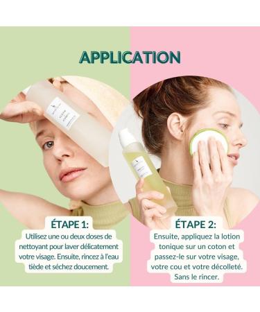 Facial Cleansing Kit with Organic Aloe Vera and Hyaluronic Acid - 150 ml Cleansing Gel and 150 ml Toner - Facial Care for Normal Combination and Impure Skin - Buy Online on GoSupps.com