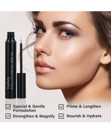 Potent Hypoallergenic Eyelash Growth Serum - Safe & Non-Irritating Formula - 5ml - Buy Online on GoSupps.com