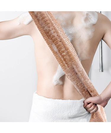 Saijer Network Bathing Sponge Set - 4 Colors | Long Body Scrubber & Exfoliating Bath Towel for Smooth Skin Care - International Shipping Available - Buy Online on GoSupps.com