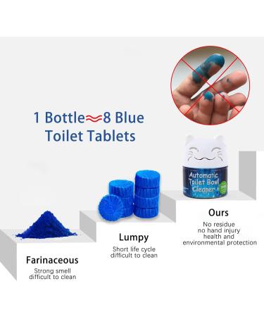 Simple Life Toilet Bowl Cleaner Tablets | Automatic Long-Lasting & Easy-To-Use | Septic Safe & Powerful Stain Prevention | 1 Count - Buy Online on GoSupps.com