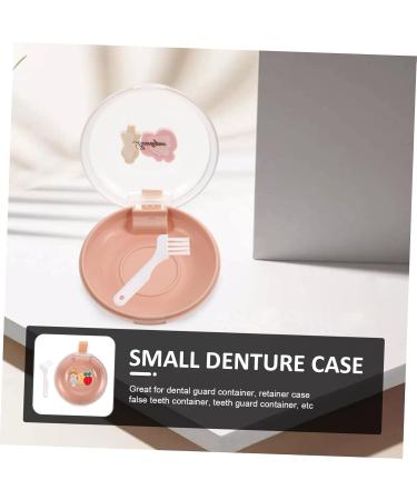 Clispeed Storage Box for Prostheses - Travel Fuse Clip Aligner Case & Retainer Cleaning Carrier Bag - ABS 10x8.4x2.7cm Rosa - Buy Online on GoSupps.com