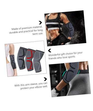 Shop Elbow Support Brace & Protective Sleeves for Women - 2 Pairs Wristband Elbow Guard - Buy Online on GoSupps.com