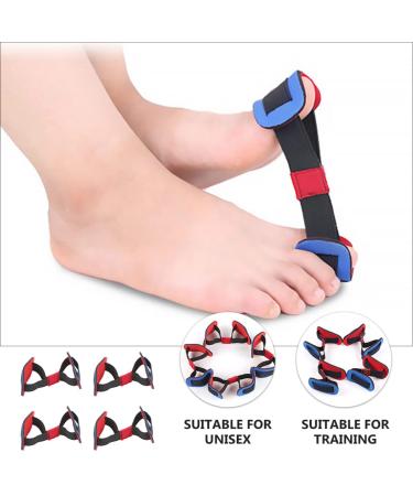 4pcs Healifty Stretchy Toe Alignment Straps for Hallux Valgus & Bunion Pain Relief - Buy Online on GoSupps.com