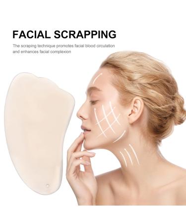 Buy Healifty Natural Jade Facial Roller & Scraping Board Premium Gua Sha Face Massage Tool for Glowing Skin - Buy Online on GoSupps.com