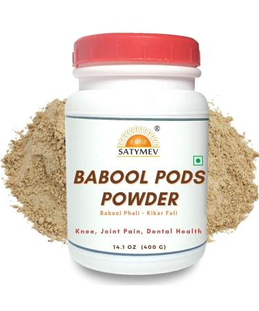 ORGANIZE AOZA Babool Phali Powder 400g Kikar Fali Poeder Acacia Arabica Babool Pods Pods