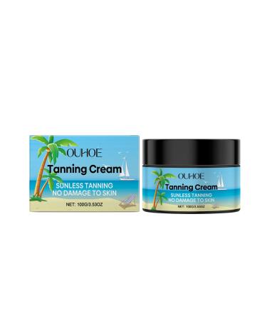 Nourishing Skin Tanning Cream Sunless Tanning Bronze Moisturizing Gentle Skin Care Tanning Cream