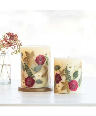 Rosy Rings Botanical Candle - Red Currant Cranberry | Luxury Aromatherapy Candle | 120 Hours Burn Time | Home Decor Gift - Buy Online on GoSupps.com