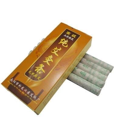 DUNSBY Moxa Roll Sticks - 10 Pcs Box | Traditional Moxibustion Massage Rolls | Black Roller Burner - Buy Online on GoSupps.com