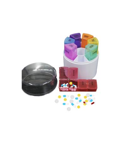 Weekly Pill Organizer Pill Case Pill Organizer Pill Box 7 Days 7 Days * 4 Modes ( Morning Noon Evening Bed ) Medicine case Large Capacity Pill Organizer Bucket Set