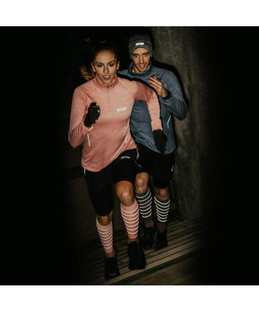 Buy CEP Reflective Compression Calf Sleeves for Men | Black Running Socks | Size IV - International Shipping Available - Buy Online on GoSupps.com