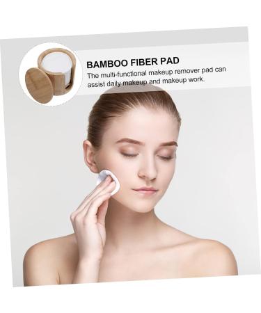 Beavorty 1 Set Makeup Remover Pad Makeup Cotton Pads Make up Pads for Face Makeup Puff Bamboo Makeup Remover Pads Face Makeup Cleaning Pad Reusable Facial Pads Face Cleaning Puff Round Set - Buy Online on GoSupps.com