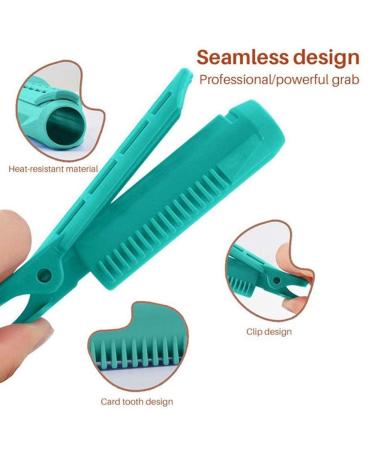 Volume-Giving Hair Root Clips - 12 Natural Fluffy Curlers for All Hair Types - Enhance Volume with 4 Bonus Hair Accessories - Buy Online on GoSupps.com