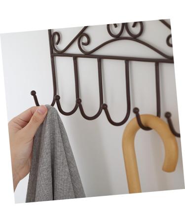 Alipis Metal Clothes Hanger Metal Clothing Rack Over The Door Hanger Towel Hanger Coat Hanger Hat Organizer medium As Shown - Buy Online on GoSupps.com