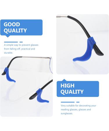 Ultechnovo 120 Pairs Soft Silicone Slip-Resistant Glasses Holder for Sunglasses & Reading Glasses - Elastic Comfort Random Colors - International Shipping Available - Buy Online on GoSupps.com