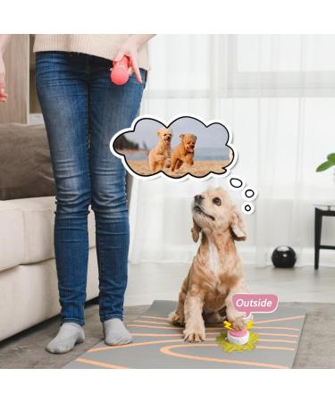 NAVESO Buzzer Set - 4 Recordable Answer Buzzers for Dog Interaction | Interactive Pet Training Sound Buttons - Buy Online on GoSupps.com