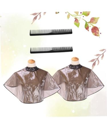 MAGICLULU 1 Set Wai Cloth Haircut Capes Hairdressing Apron Hair Comb Barber Accessories Hair Gown - Buy Online on GoSupps.com