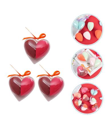 Housoutil Heart-Shaped Makeup Sponge Set - 6 Boxes of Highlighter & Eyeshadow Applicators for Flawless Skin Care | Travel-Friendly Makeup Tools - Buy Online on GoSupps.com