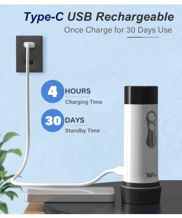 YaFex Cordless Water Flosser for Teeth - Portable Oral Irrigator with Rechargeable DIY Mode 5 Jets Travel Case (Black) - Buy Online on GoSupps.com