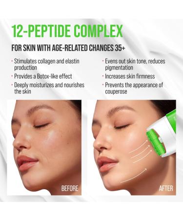  7Days 7Days Peptides Face Cream + Rejuvenating Massage Device - Lifting and Moisturizing - Firms Wrinkles Korean Antioxidant Cosmetic Anti-Aging Oily and Rough Skin 40ml - Buy Online on GoSupps.com