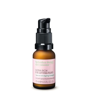 Spilanthox Therapy - Ultra Rich Eye -Lifting Fluid - Anti -aging Eye care for smooth eyes - Spilanthol hyaluronic acid & bio aloe vera - vegan natural cosmetics - 15ml 15 ml (1 Pack)