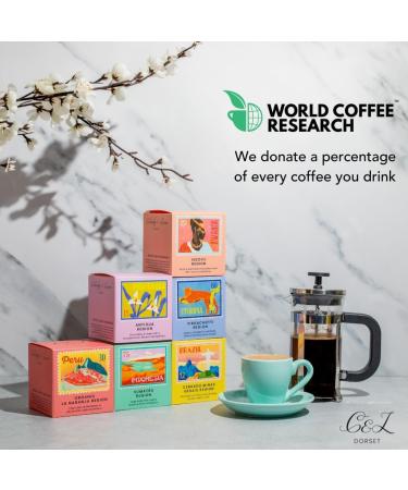 Coleridge & Lorne Single Origin Coffee Gift Set - 6 Ground Coffees from Around the World - Buy Online on GoSupps.com